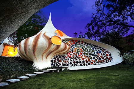 Live In A Giant Designer Snail Shell